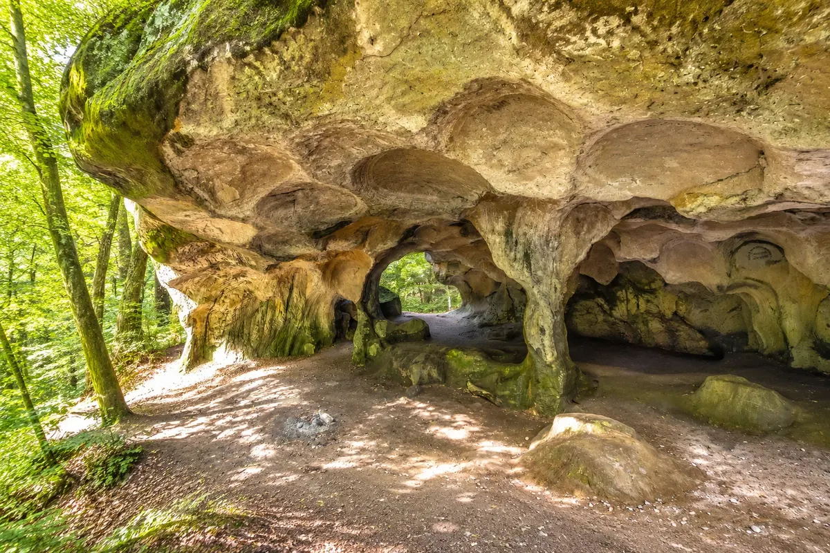 Rochas do Hohllay, Berdorf, Mullerthal (Echternach)