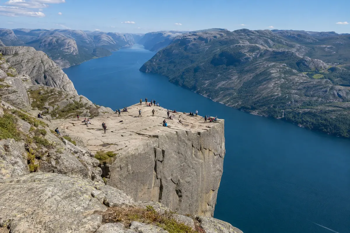 Preikestolen e o Lysefjord, Rogaland