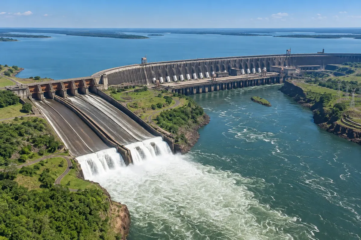 Usina de Itaipu, Hernandarias