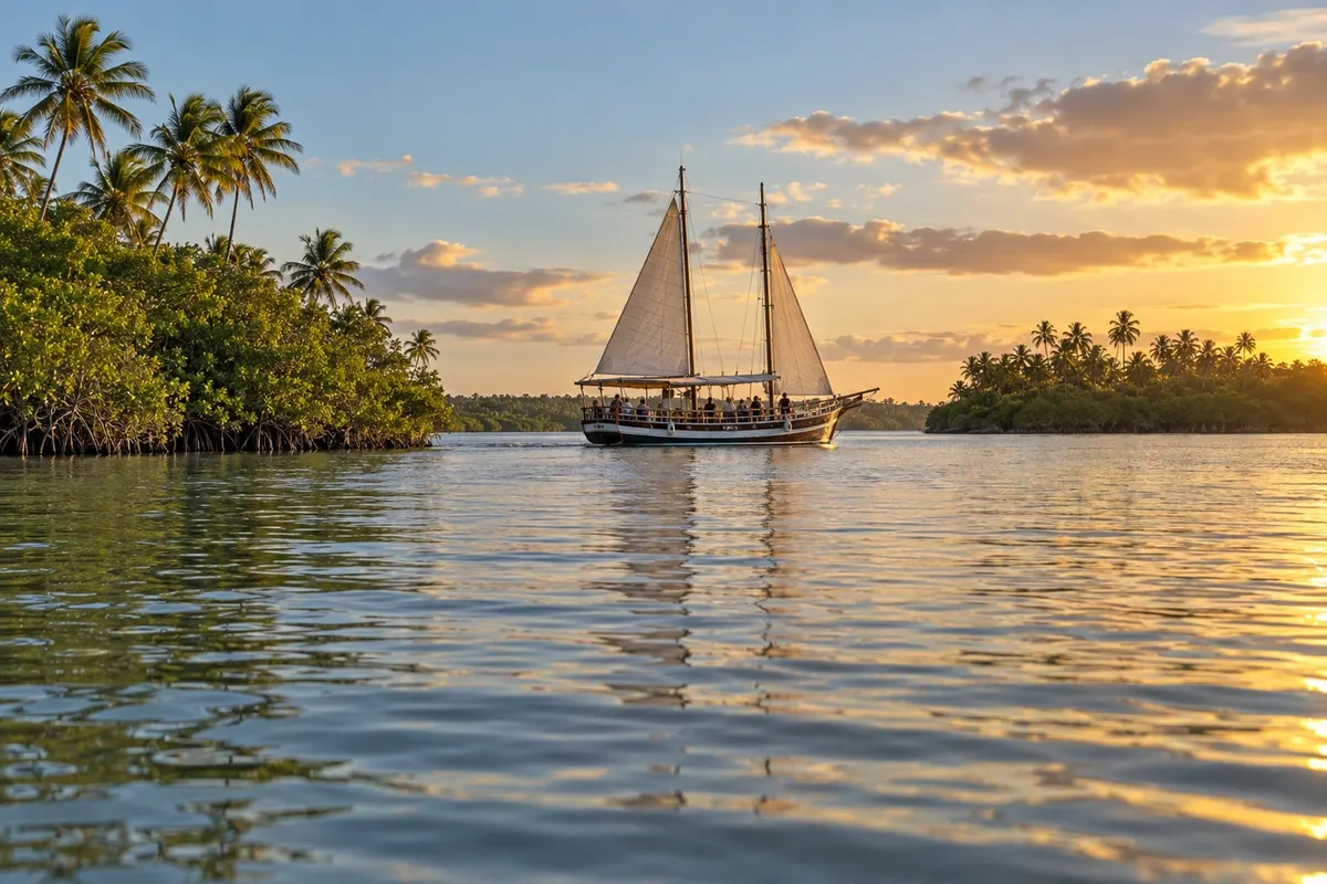 Lagoa Mundaú e passeio das nove ilhas