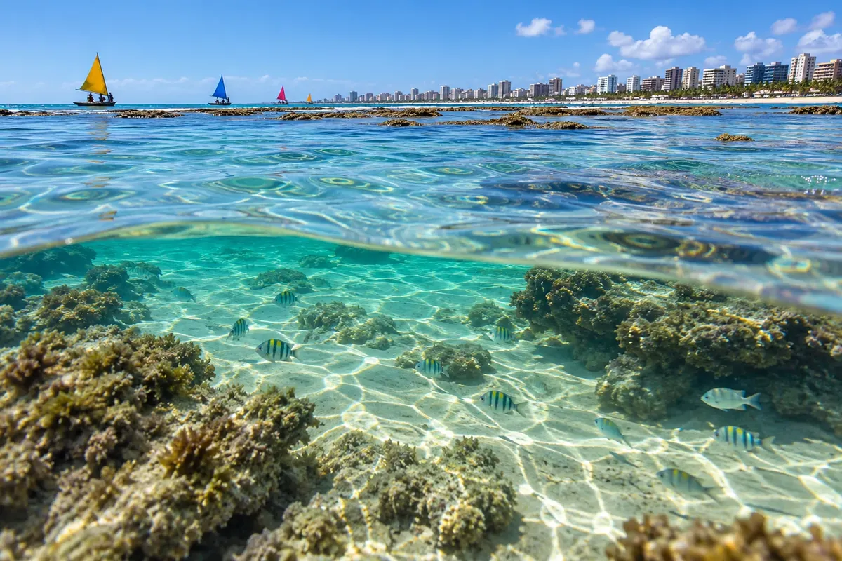 Piscinas naturais da Pajuçara