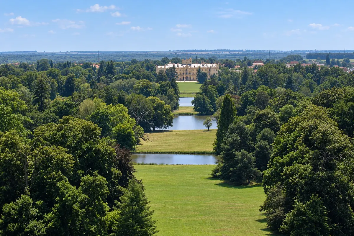 Parque e Castelo de Lednice, Morávia do Sul