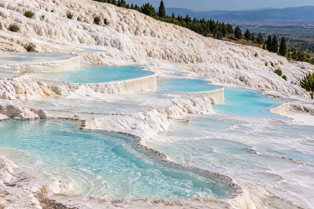 Terraços de Pamukkale, Pamukkale