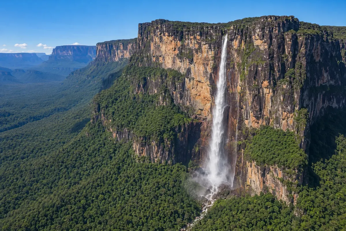 Salto Ángel, Canaima